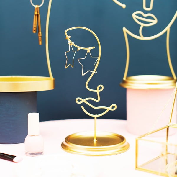 Aukso spalvos papuošalų stovas Sass & Belle Leila-image-1