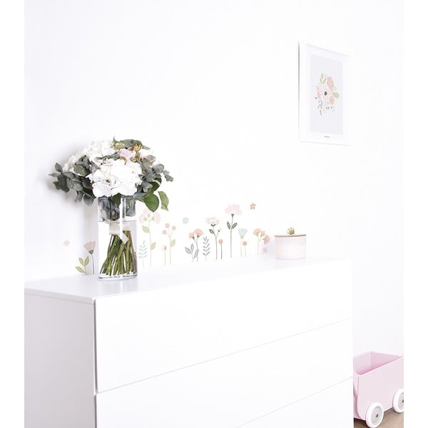 Lipdukų lapas 30x42 cm Flowers Stems – Lilipinso-image-2