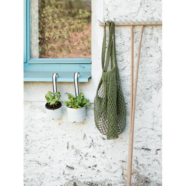 2 baltų pakabinamų emaliuotų puodų rinkinys Antic Line Classic-image-1