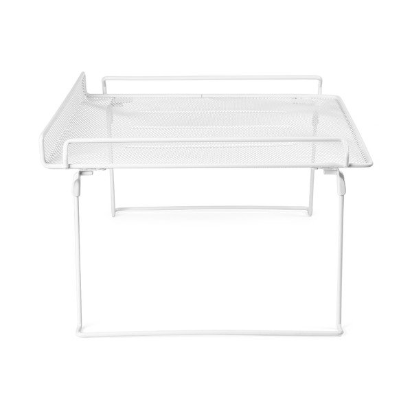 Baltos spalvos sulankstoma lentyna drabužių spintai Compactor Stackble Rack-image-3
