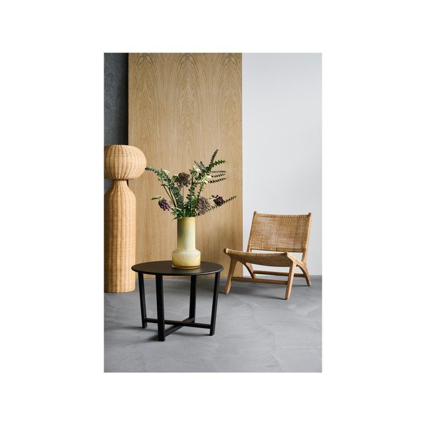 Pastatomas šviestuvas natūralios spalvos (aukštis 130 cm) su rotango gaubtu Vinka – Villa Collection-image-2