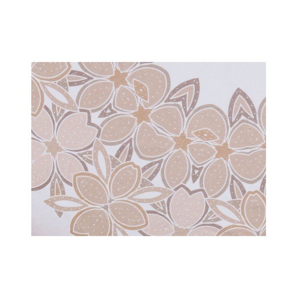 Spalvingas 100 % medvilninis paplūdimio rankšluostis "Flora", ⌀ 150 cm-image-2