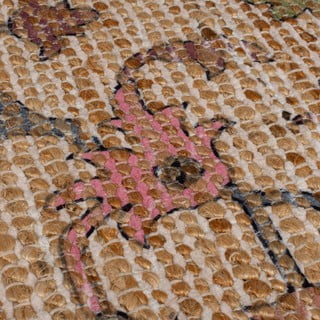 Rankų darbo iš džiuto mišinio kilimas natūralios spalvos 60x230 cm Celine Jute Global – Flair Rugs
