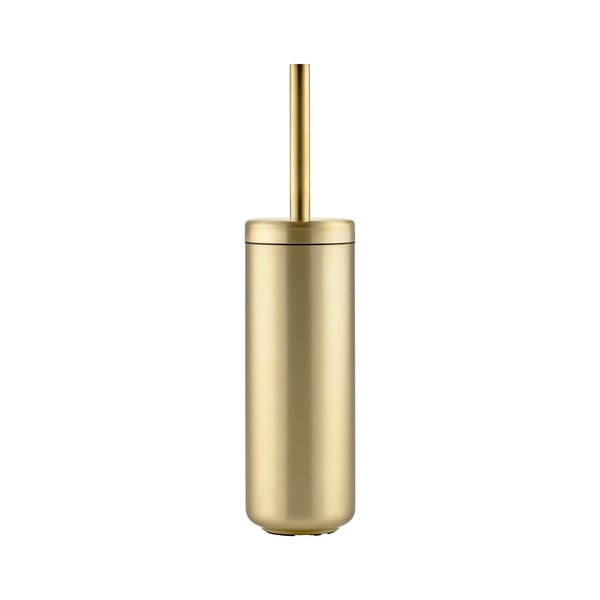 Žalvario spalvos iš nerūdijančio plieno tualeto šepetys Ume Brass – Zone
