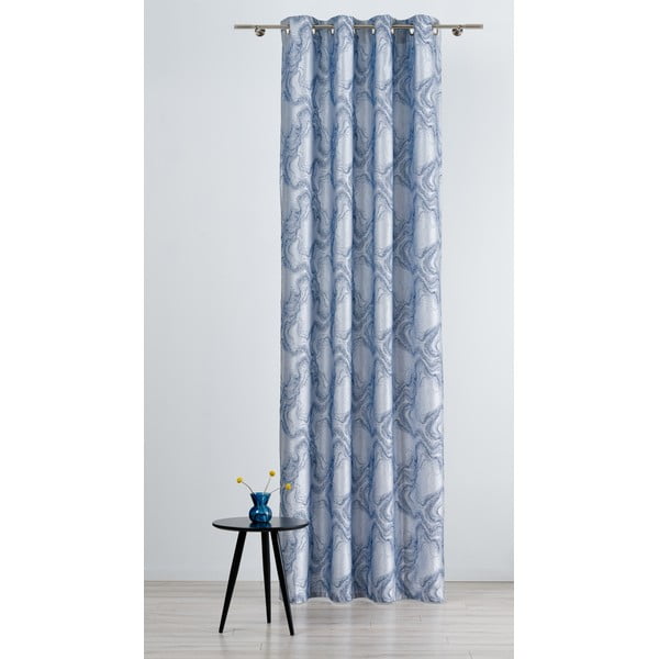 Užuolaida mėlynos spalvos/pilkos spalvos 140x260 cm Carra – Mendola Fabrics
