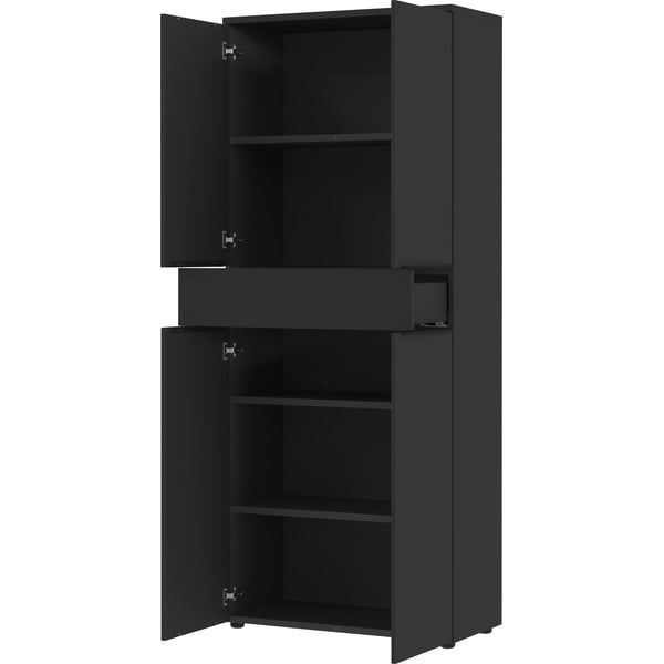 Drabužių spinta antracito spalvos 81x197 cm Mailand – Germania-image-3