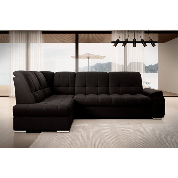 Rudos spalvos sulankstoma/su sandėliavimo vieta kampinė sofa (su kairiuoju kampu/„L“ formos) Sado – ELTAP-image-3