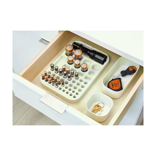 Balta dėžutė iDesign Eco Bin, 9,14 x 9,14 cm-image-4