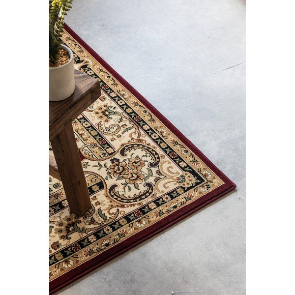 Kilimas bordo spalvos/smėlio spalvos 160x235 cm Herat – Nouristan-image-4