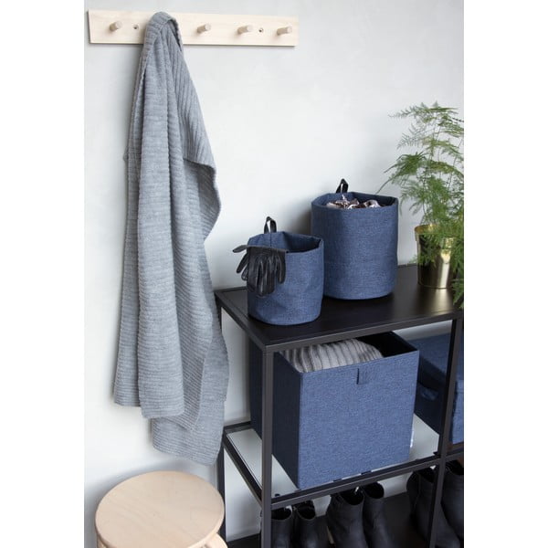 Iš tekstilės krepšys ø 17x17 cm Soft Storage – Bigso Box of Sweden-image-2