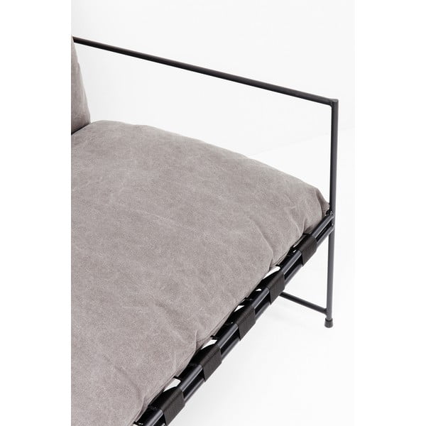 Pilka dvivietė sofa "Kare Design Cornwall-image-2