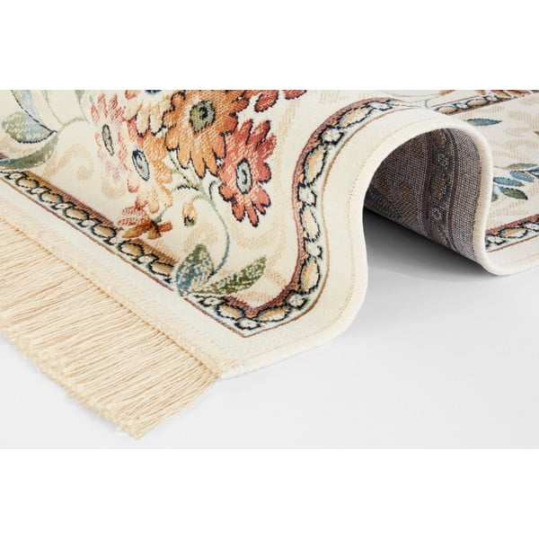 Iš viskozės kilimas kreminės spalvos 160x230 cm Oriental Flowers – Nouristan-image-2