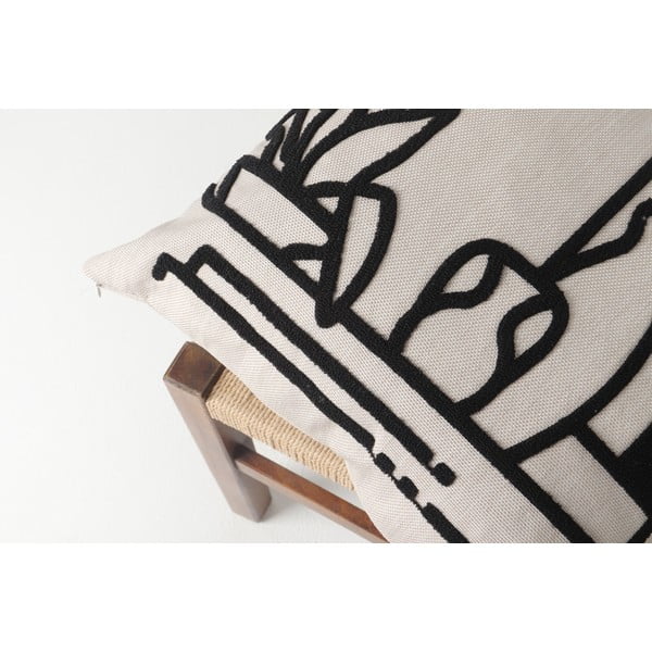 Iš lino dekoratyvinis pagalvės užvalkalas 43x43 cm Winter Sun – Mioli Decor-image-4