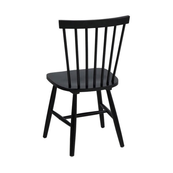 2 juodų valgomojo kėdžių rinkinys Actona Riano-image-1