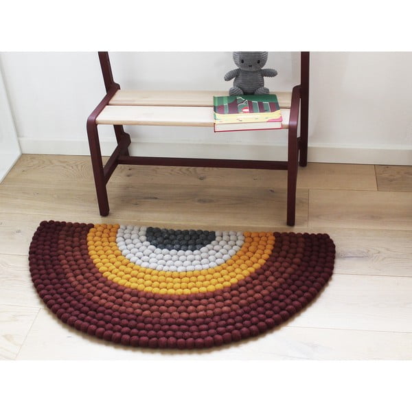 Kilimas vaikams Wooldot Ball Rugs Rainbow Red-image-2
