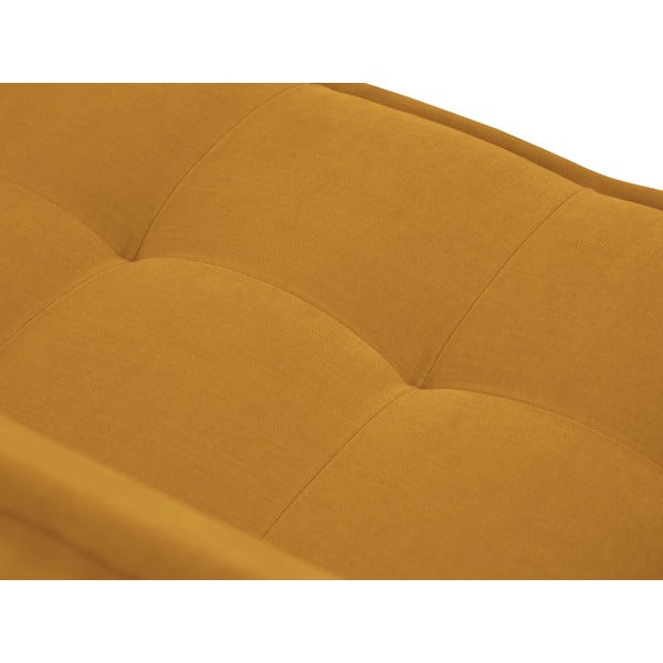 Sofa geltonos spalvos 240 cm Mike – Micadoni Home-image-1