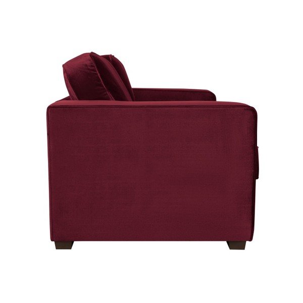 Dvivietė bordo spalvos sofa Cosmopolitan Design Denver-image-2