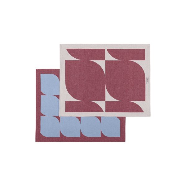 Iš medvilnės virtuvės rankšluosčiai 2 vnt. 50x63 cm Abi – noo.ma