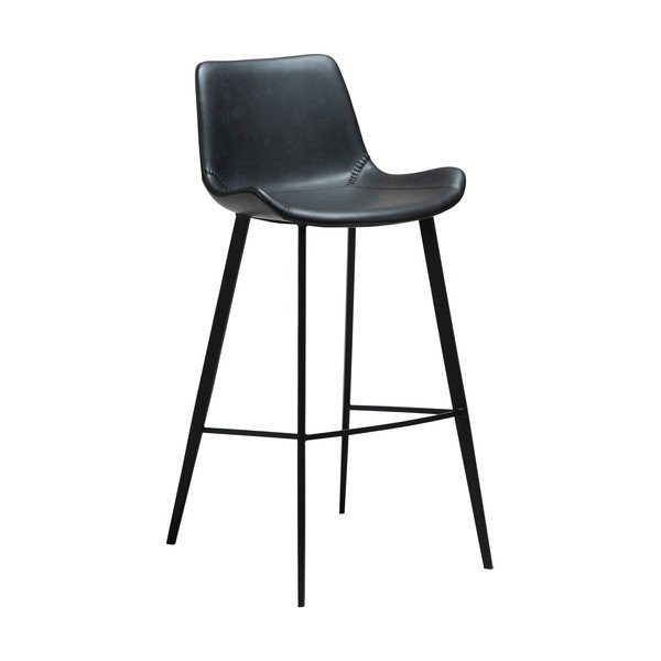Juodos spalvos baro taburetė (sėdynės aukštis 74,5 cm) Hype – DAN-FORM Denmark