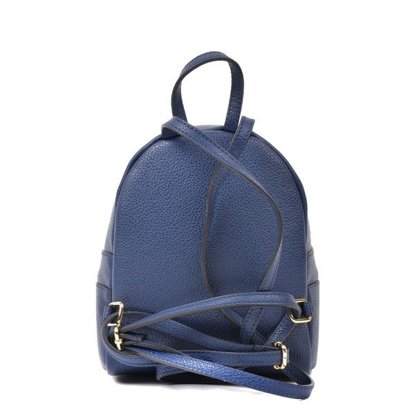 Mėlyna odinė kuprinė Renata Corsi Suelo-image-3