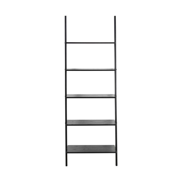 Juodos spalvos knygų spinta Actona Writex, aukštis 183 cm-image-2