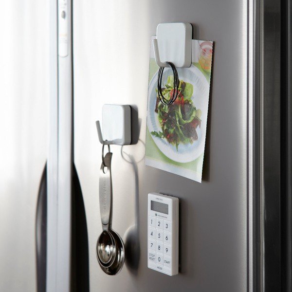 Baltas magnetinis kabliukas YAMAZAKI Tower-image-1