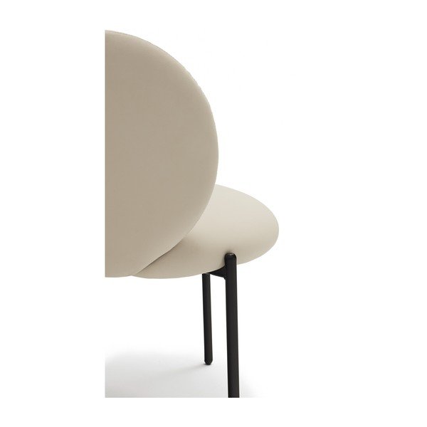 Baltas dirbtinės odos fotelis Mogi - Teulat-image-4