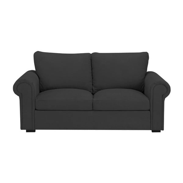 Tamsiai pilka sofa "Windsor & Co Sofas Hermes", 104 cm
