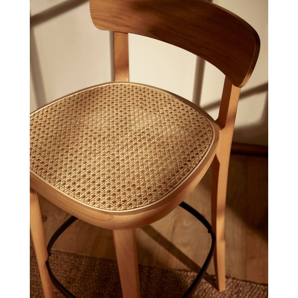 Baro kėdė iš uosio 99 cm Romane - Kave Home-image-2