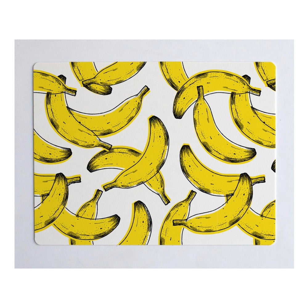 Rašomojo stalo kilimėlis Really Nice Things Banana, 55 x 35 cm