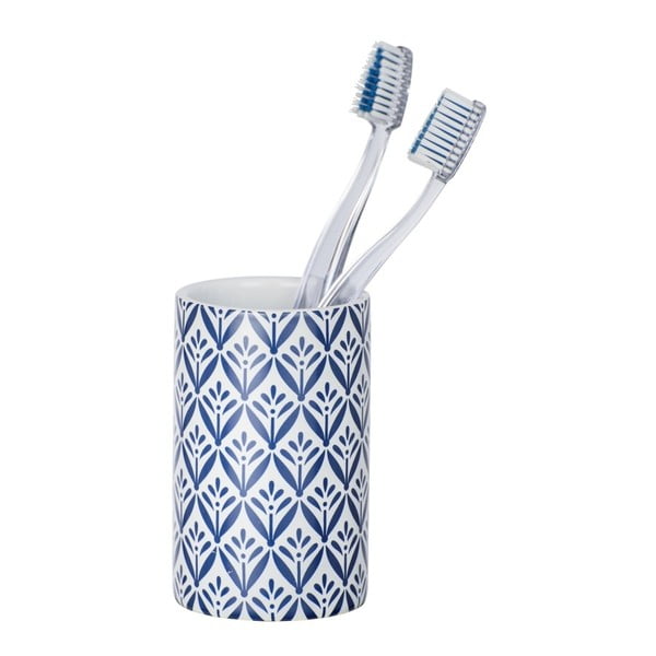 Mėlynas keraminis puodelis dantų šepetėliams Wenko Lorca-image-1
