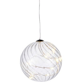 LED šviesos dekoracija Sirius Wave Ball, Ø 10 cm