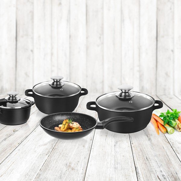 7 dalių puodų ir keptuvių rinkinys Orion Grande-image-1