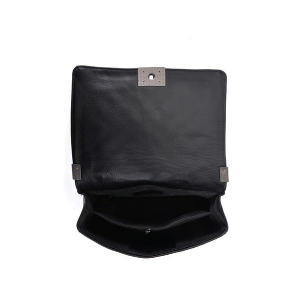 Juoda odinė rankinė Anna Luchini Masika-image-4