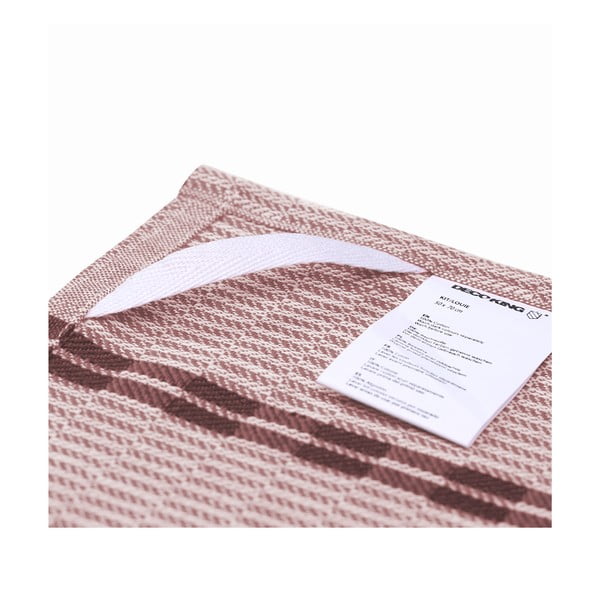 DecoKing Louie 10 tamsiai rožinių medvilninių rankšluosčių rinkinys, 50 x 70 cm-image-1