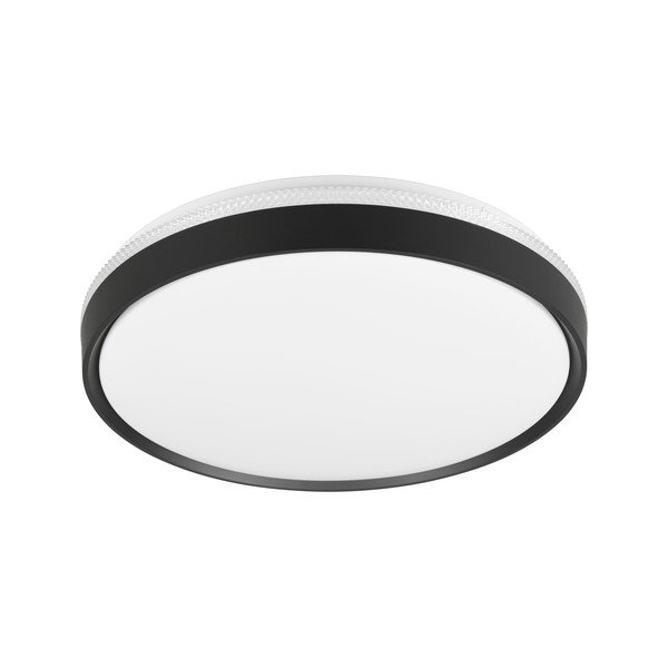 Lubinis šviestuvas juodos ir baltos spalvos LED ø 47 cm Spacy – Reality