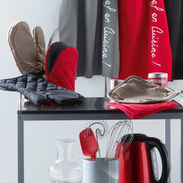 Iš medvilnės orkaitės pirštinė Cuistot – douceur d'intérieur-image-1