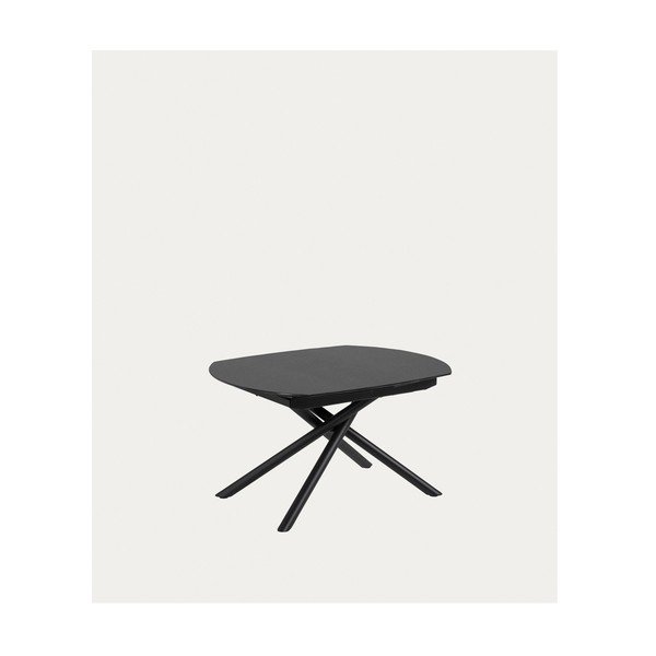 Iš keraminės plokštės prailginamas valgomojo stalas su papildomu stalviršiu 100x130 cm Yodalia – Kave Home