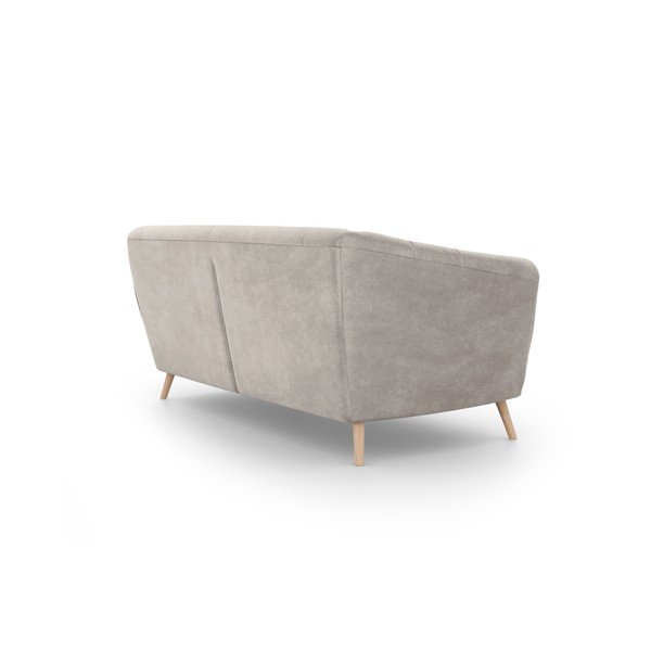 Smėlio spalvos aksominė sofa Interieurs 86 Étoile, 170 cm-image-3