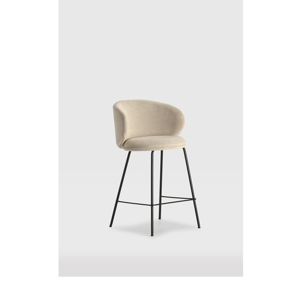 Baro taburėtės smėlio spalvos 2 vnt. (sėdynės aukštis 65 cm) Rush – Marckeric-image-1