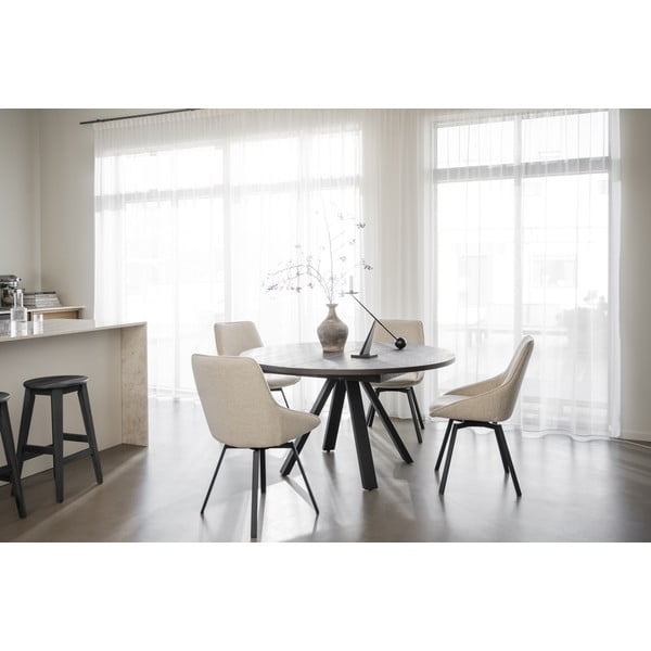 Stalo prailginimas iš ąžuolo 135x50 cm Maddock – Rowico-image-1