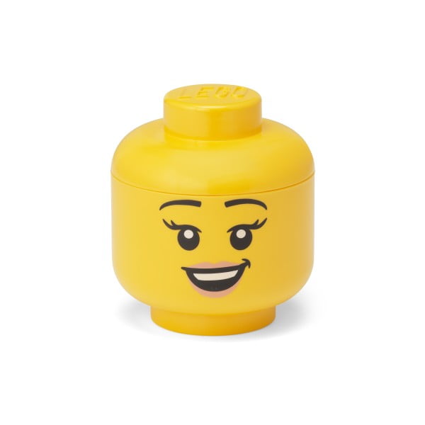 Plastikinė vaikų saugojimo dėžė Head - LEGO®