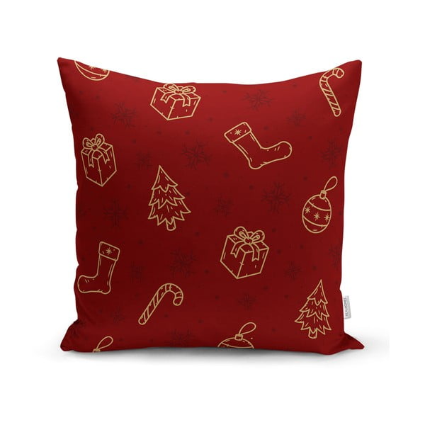 Dekoratyvinis pagalvės užvalkalas su Kalėdų motyvu 43x43 cm – Mila Home