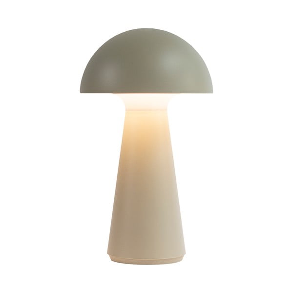 Pilkos spalvos stalinis šviestuvas LED su nuotolinio valdymo funkcija (aukštis 28 cm) Sam – Sirius