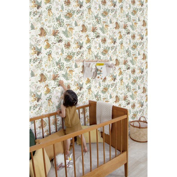 Vaikiški tapetai 10 m x 50 cm Forest Friends – Lilipinso-image-2