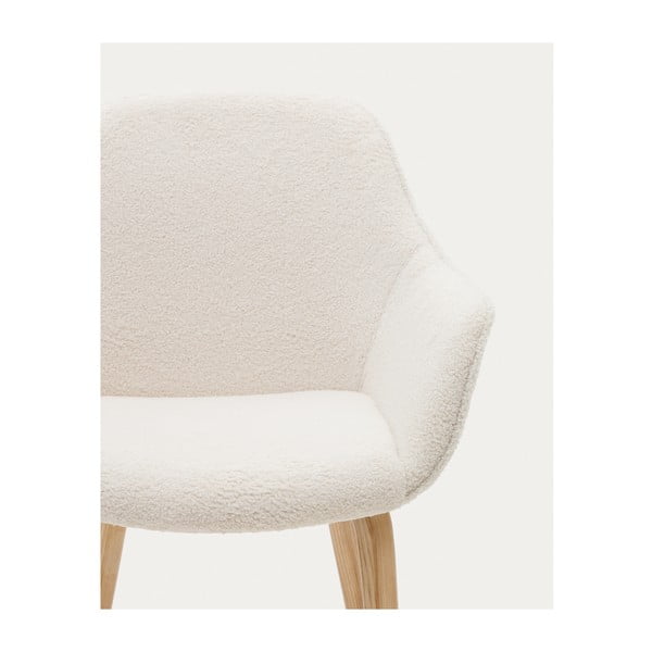 Valgomojo kėdės baltos spalvos 4 vnt. Aleli – Kave Home-image-1