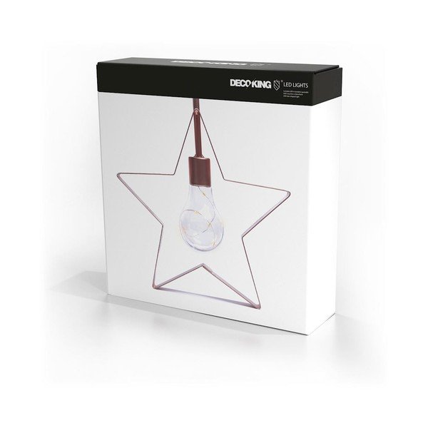 LED šviesos dekoracija DecoKing Star, aukštis 23 cm-image-3