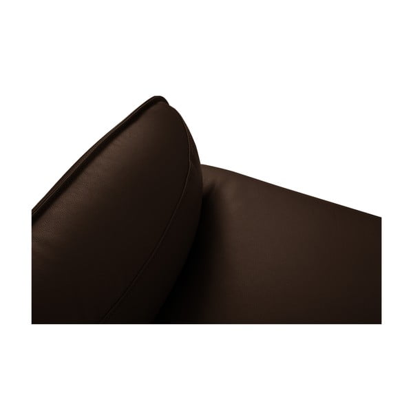 Ruda odinė sofa Windsor & Co Sofas Neso, 175 x 90 cm-image-4