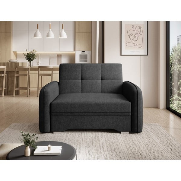 Juodos spalvos krėslas Laine – ELTAP-image-1