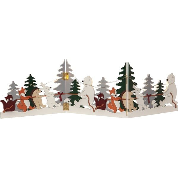 Šviečianti dekoracija su Kalėdų motyvu Forest Friends – Star Trading
